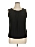 Roz & Ali Black Sleeveless Blouse Size XL - photo 1