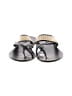M. Gemi Gray Black Sandals Size EU 42 - photo 2