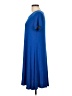 Unbranded Solid Blue Casual Dress Size L (estimated) - photo 5