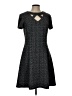 Alyx Argyle Black Casual Dress Size 12 - photo 1