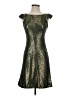 Christopher Deane Metallic Green Cocktail Dress Size 2 - photo 1