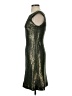 Christopher Deane Metallic Green Cocktail Dress Size 2 - photo 5