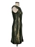 Christopher Deane Metallic Green Cocktail Dress Size 2 - photo 4