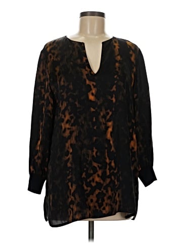 Lafayette 148 New York Long Sleeve Blouse (view 1)