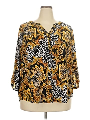 Cathy 3/4 Sleeve Blouse (view 1)