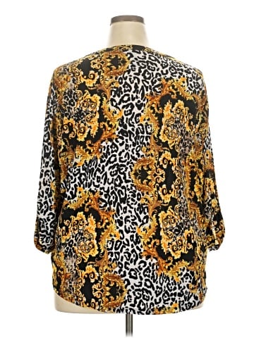 Cathy 3/4 Sleeve Blouse (view 2)