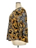 Cathy Animal Print Yellow 3/4 Sleeve Blouse Size 2X - photo 5