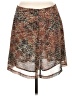 Peruvian Connection 100% Polyester Print Multi Color Brown Casual Skirt Size 6 - photo 2