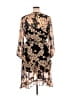 Senlis 100% Polyester Floral Black Cocktail Dress Size XL - photo 2