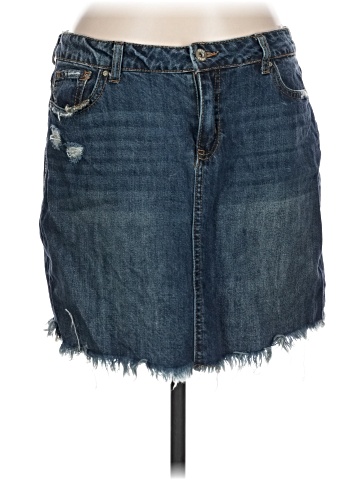 True Craft Denim Skirt (view 1)