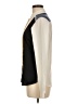 Topshop Color Block Ivory Long Sleeve Blouse Size 6 - photo 5