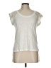 Wet Seal Ivory Short Sleeve Top Size L - photo 1