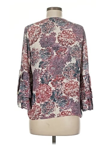 Rose + Olive 3/4 Sleeve Blouse (view 2)