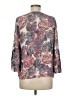 Rose + Olive 100% Polyester Purple 3/4 Sleeve Blouse Size M - photo 2