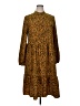 Shein 100% Polyester Animal Print Brown Casual Dress Size XL - photo 1