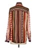 Le Superbe 100% Viscose Print Brown Long Sleeve Blouse Size 4 - photo 2