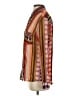 Le Superbe 100% Viscose Print Brown Long Sleeve Blouse Size 4 - photo 5