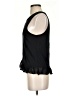 Chaser 100% Cotton Black Sleeveless Blouse Size S - photo 5