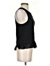 Chaser 100% Cotton Black Sleeveless Blouse Size S - photo 4
