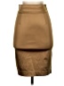 Bebe Solid Tan Formal Skirt Size 0 - photo 1