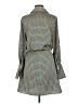 H&M 100% Polyester Green Casual Dress Size M - photo 2