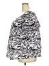 Torrid 100% Cotton Gray Silver Short Sleeve Blouse Size 3X Plus (3) - photo 5
