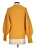 Twelfth Love Solid Yellow Pullover Sweater Size S - photo 2