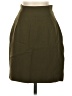 Bebe Solid Green Casual Skirt Size 4 - photo 1