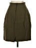 Bebe Solid Green Casual Skirt Size 4 - photo 2
