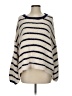Storia 100% Polyester Stripes Ivory Pullover Sweater Size S - photo 1