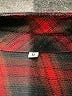 Unbranded 100% Polyester Plaid Red Burgundy Long Sleeve Blouse Size M - photo 7