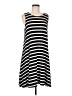 Unbranded Stripes Black Casual Dress Size M (estimated) - photo 1