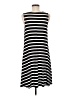 Unbranded Stripes Black Casual Dress Size M (estimated) - photo 2