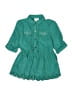 Little Lass 100% Polyester Teal Dress Size 6X - photo 1
