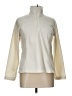 Lands' End 100% Polyester Ivory Sweatshirt Size 10 - 12 - photo 1