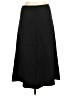 J.Crew 100% Viscose Solid Black Formal Skirt Size 8 - photo 1