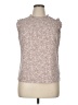 Adrianna Papell Brown Tan Sleeveless Blouse Size XL (estimated) - photo 1