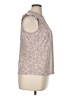 Adrianna Papell Brown Tan Sleeveless Blouse Size XL (estimated) - photo 4