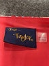 Just... Taylor 100% Polyester Paisley Red Casual Dress Size 2 - photo 7