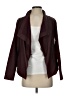 Vince. 100% Leather Burgundy Leather Jacket Size XS - photo 1