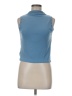 Emery Rose Blue Sleeveless T-Shirt Size M - photo 1