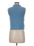 Emery Rose Blue Sleeveless T-Shirt Size M - photo 2