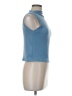 Emery Rose Blue Sleeveless T-Shirt Size M - photo 4