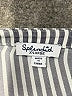Splendid 100% Tencel Silver Short Sleeve Blouse Size XL - photo 7
