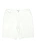 Inc Denim White Shorts Size 16 - photo 1