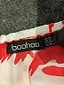 Boohoo 100% Polyester Red Romper Size 12 - photo 4