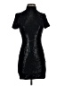 Haney Metallic Black Cocktail Dress Size 0 - photo 1