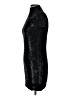 Haney Metallic Black Cocktail Dress Size 0 - photo 5