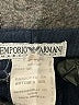 Emporio Armani 100% Wool Black Blue Wool Pants Size EU 40 / US 10 - photo 7