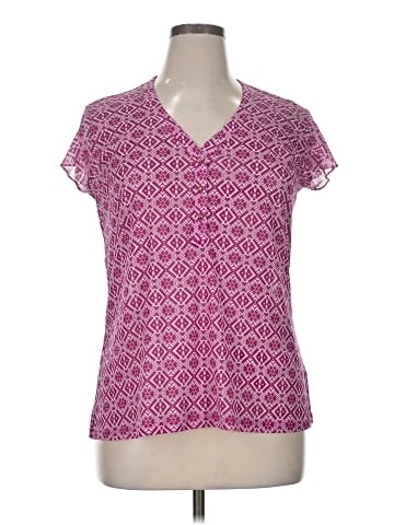 The Limited Outlet Short Sleeve Blouse (view 1)